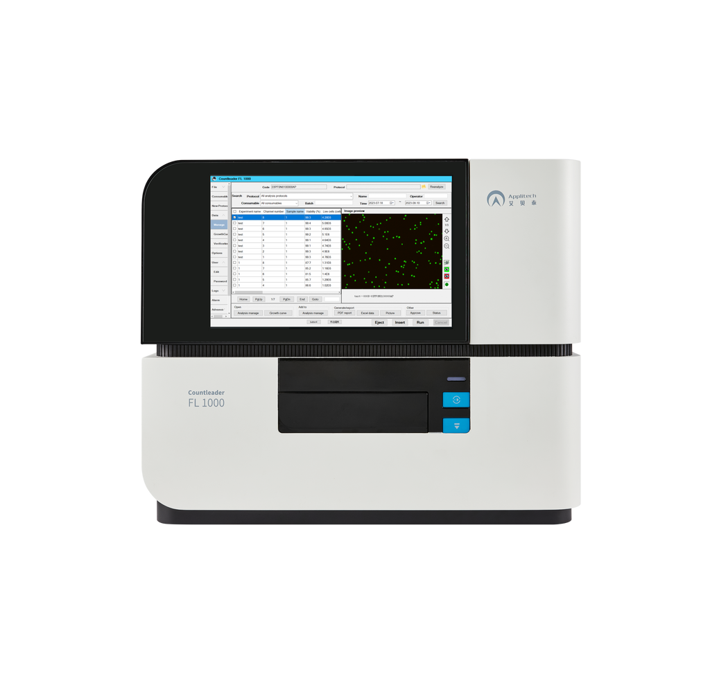 Countleader FL 1000 Dual Fluorescent Cell Counter