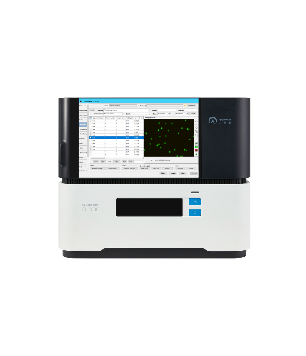 High-throughput automated cell counter Countleader FL 2000